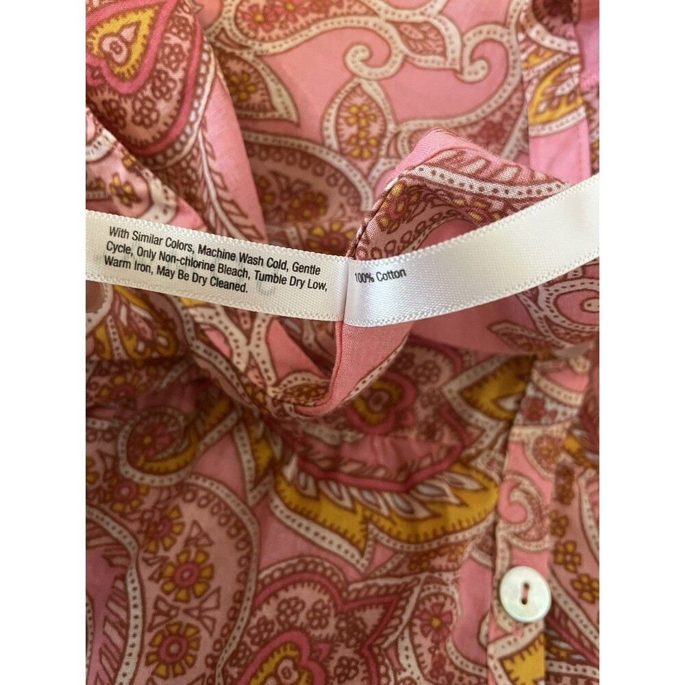 SOMA Women’s Cotton Voile Long Sleeve Pajama Set Size XL - Picture 13 of 13